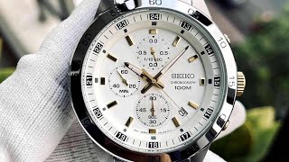 Xshipvn Seiko Chronograph Men Watch SKS643P1 [upl. by Ydnamron413]