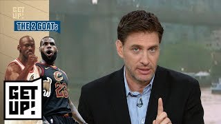 Mike Greenberg has some thoughts on the LeBron JamesMichael Jordan debate  Get Up  ESPN [upl. by Normand]