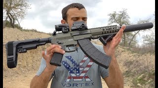 CMMG MK47 AR AK Mutant Banshee 762x39 Test and Review  The Best of Both Worlds [upl. by Atnod]