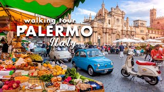 PALERMO SEPTEMBER 2024 4K 🇮🇹 SICILY 🇮🇹 ITALY 🇮🇹 WALKING TOUR 4K [upl. by Ardnait]