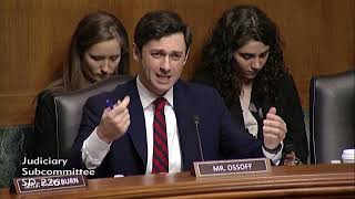 Sen Ossoff Closing Statement in Human Rights Subcommittee Hearing on Protecting Foster Children [upl. by Other831]