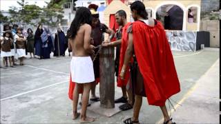 Escena del Via Crucis Viviente Parroquia Santa Teresita 2014 [upl. by Nayab324]