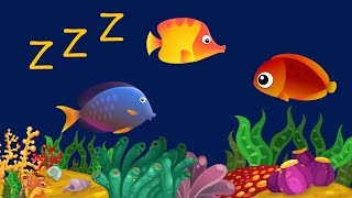 Música Para Bebê Dormir com Relaxante Som de Água ♫ ❤ Animação com Peixes [upl. by Asilef]