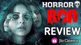 Boo Movie Review Telugu  Vishwak Sen Rakul Preet  Boo Movie Review  Jio Cinema Cinema Talks [upl. by Jakoba]