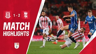 Highlights  Stoke City 12 Birmingham City [upl. by Hotchkiss284]