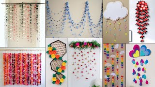 Paper Craft Wall Decor  Party Decoration  Beautiful Room Decor [upl. by Carry]