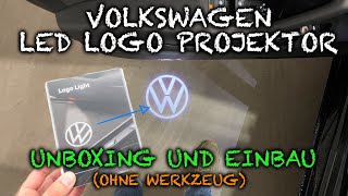 VW Einstiegsbeleuchtung nachrüsten  Passat B8 und andere aktuelle Volkswagen [upl. by Tavie]