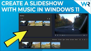 How to create a slideshow with music on Windows 11 [upl. by Ilaire]