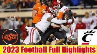 Oklahoma State vs Cincinnati Bearcats FULL GAME HIGHLIGHTS HD  NCAAF Week 9  College Football 2023 [upl. by Verada633]