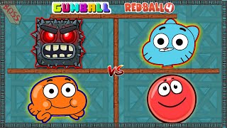 Gumball Into THe Caves Red Ball 4 Best Story Game [upl. by Kirk]