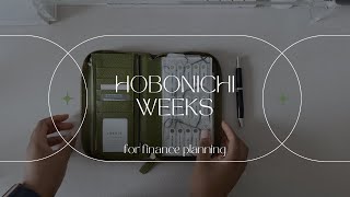 Hobonichi Weeks for finance amp budget planning [upl. by Murtagh]