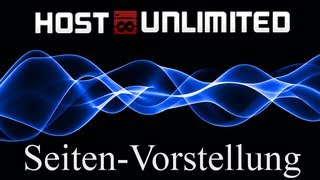 Tutorial  Vorstellung  HostUnlimited  Günstige und Stabile MC Server und noch mehr [upl. by Keisling]