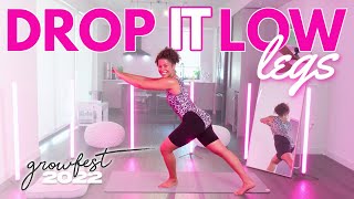 20 Min Toned Legs amp Thighs HIIT Dance Workout [upl. by Farrell]