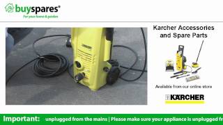 How To Replace a Hose and Handgun on a Karcher Pressure Washer [upl. by Leandra]