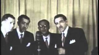 Statesmen Quartet  1949  IVE GOT A NEW BORN FEELINGwmv [upl. by Lohse]