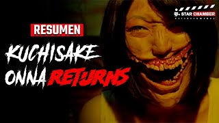 Kuchisake Onna Returns Leyendas Urbanas Pelicula RESUMEN [upl. by Wheaton]