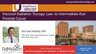 Precision Radiation Therapy Low to IntermediateRisk Prostate Cancer [upl. by Anaujat]