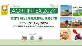 AGRI INTEX  2024•HALL C amp D• [upl. by Ojyma]