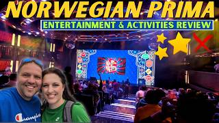 Norwegian Prima Entertainment amp Activities Review [upl. by Venus]