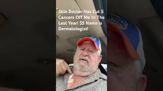 Skin Doctor aka Dermatologist the 5 Title Has Cut 5 Cancers Off Me This YearGodcancerhealing [upl. by Poland]