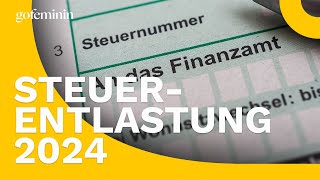 Steuerentlastung 2024 Das ändert sich für Arbeitnehmer und Selbstständige [upl. by Netnilc91]