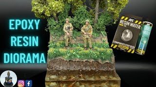 Normandy 1944  Make and Paint a Resin Water Diorama for Beginners [upl. by Drallim]