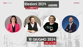 Elezioni Baronissi 2024  La Diretta dello Spoglio [upl. by Iidnarb]