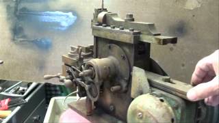 antique model METAL SHAPER MODEL like ATLAS Part 1 tubalcain [upl. by Killen832]