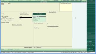 TallyERP9 Rel 6 0 में GST Ledger CGST SGST and IGST Ledger कैसे बनाये हिंदी में सीखियें [upl. by Aynotan642]