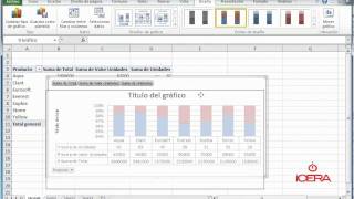 Excel 2010 Gráficos Dinámicos [upl. by Mello]