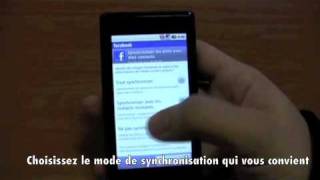 Android  Synchroniser ses contacts Facebook avec son répertoire téléphonique [upl. by Nike]