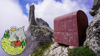 BIVACCO UGO dalla BERNARDINA  Ferrata Zacchi  Monte Schiara [upl. by Anayek792]