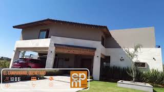 GRANDIOSA Casa en VENTA en El Campanario  EPM Querétaro [upl. by Erdua]