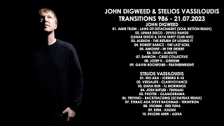 JOHN DIGWEED UK amp STELIOS VASSILOUDIS Greece  Transitions 986 21072023 [upl. by Tingey]