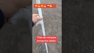 Tiras de led para reciclar ♻️ 🇨🇱 Gratis 💪😎 [upl. by Naginnarb]