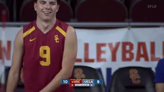 1 UCLA Vs USC  Semifinal   Full College Men Volleyball 04182024 [upl. by Woodward]