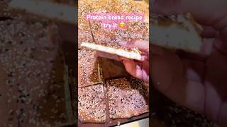 DIY Protein bread recipe proteinbread healthyfood [upl. by Rhynd]