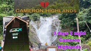 3 hari 2 malam Cameron Highlands  Day 1  Barrington Square Centrum Cameron  Lata Iskandar [upl. by Josy]