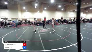 87 Kg Rnd Of 16  Trey Dieringer Scappoose High School Wrestling Vs James Ellis Lancaster Allian [upl. by Bravar]