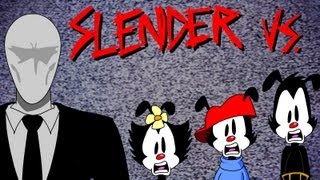 SLENDER vs ANIMANIACS  UCF ROUND 8 [upl. by Sammie]