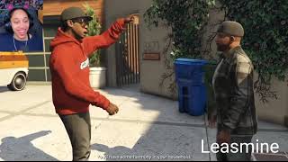 Gamers Reaction to quotLamar Roast Franklinquot AGAIN GTA ONLINE [upl. by Kwabena]