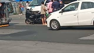 Banggaan Nmax vs Van Corner sm Quirino high way [upl. by Collin]