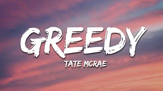 Tate McRae  greedy Lyrics [upl. by Amitaf]