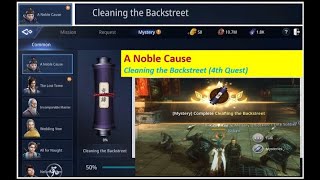 MIR4 A Noble Cause 4  Cleaning the Backstreet Mystery Quest Clue 1  10 [upl. by Agripina]