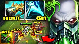 FULL CRIT URGOT IS THE SCARIEST THING YOULL EVER SEE ONE SHOT EVERYTHING [upl. by Narmis]