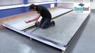 Installing ClassicBond ® EPDM To A Roof With A Seam [upl. by Ladonna342]