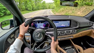 2024 MercedesBenz GLE 450 4MATIC  POV First Drive Binaural Audio [upl. by Sanford]