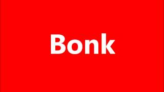 Cartoon Bonk Sound Effect [upl. by Ashlin]