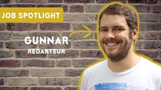 Redakteur  Gunnar Krupp im JobSpotlight [upl. by Bostow]