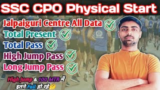 SSC CPO 1st Day Of PET Test Kya Raha aaj ka Result 🤔 किस Event में कितने हुए pass ✅ [upl. by Duwe]